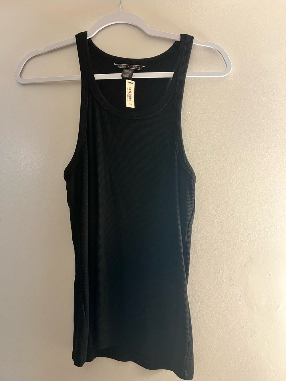 Victoria’s Secret Black Ribbed Tank Top - NWT - Size XS